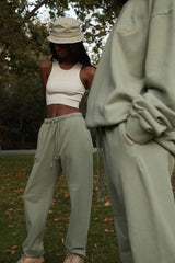 SAGE CAMP EMBROIDERED SWEATPANTS